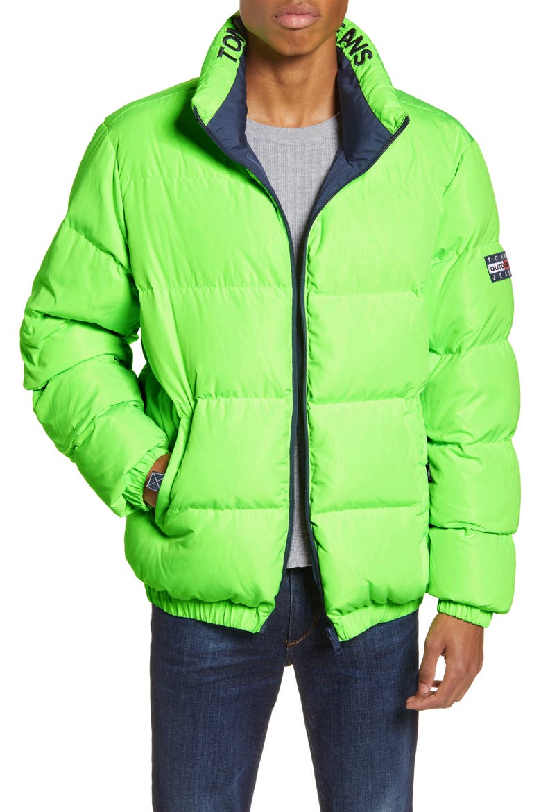 TJM Reversible Puffer Jacket, Main, color, BLUE IRIS