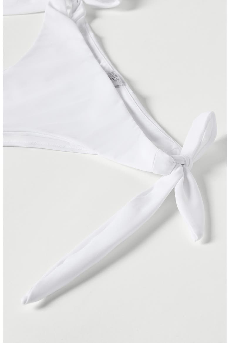 Techno jersey bikini bottoms, Alternate, color, White