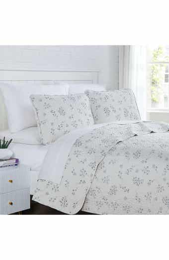 Southshore Fine Linens Sweet Florals Oversized Quilt Set