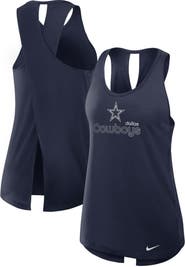 Nike Women's Nike Navy Dallas Cowboys Plus Size Performance Tank Top