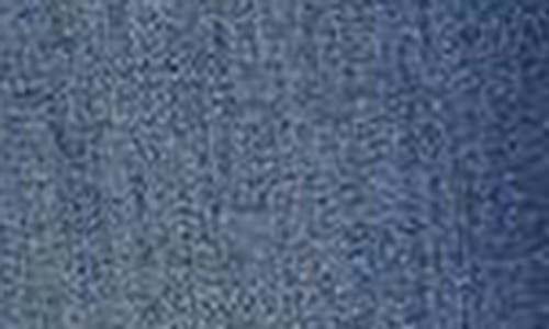 Mother Flared Denim Jeans With Frayed Stitching In Blue