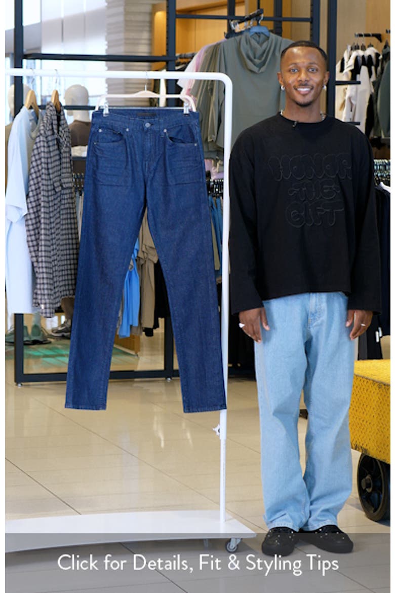 The Brixton Slim Straight Leg Jeans video