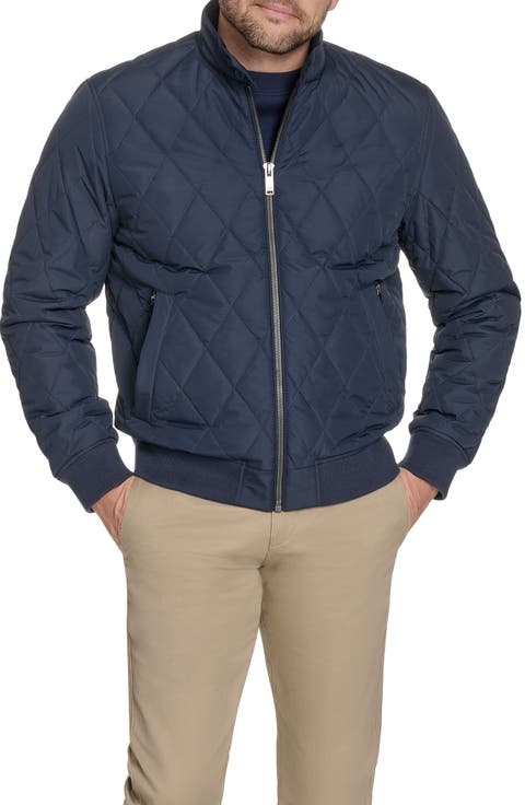 Quilted Bomber Jacket