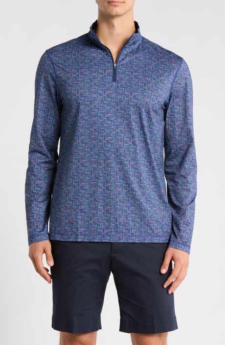 Bugatchi Anthony OoohCotton® Quarter Zip Pullover