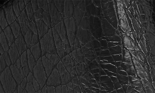 Allsaints Havana Croc Embossed Boot In Black