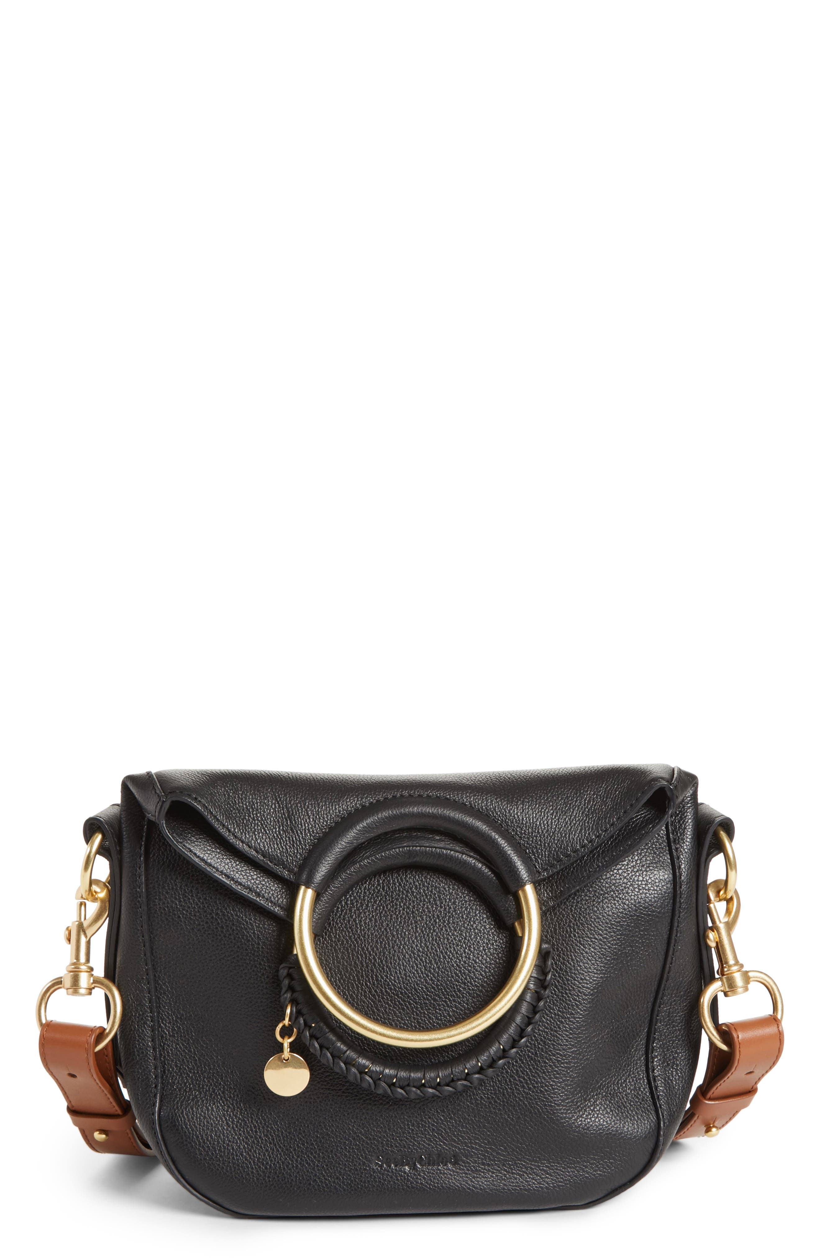 See by Chloé Small Monroe Leather Hobo, Main, color, 