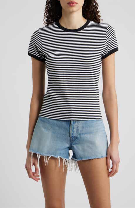Ringer Pima Cotton T-Shirt