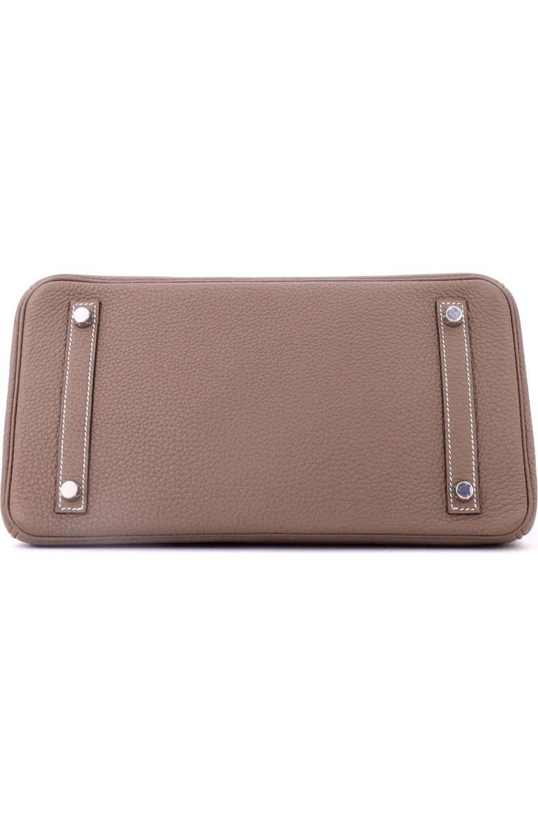 Pre-Owned Hermes Birkin Handbag Grey Togo with Palladium Hardware 30, Alternate, color, Etoupe