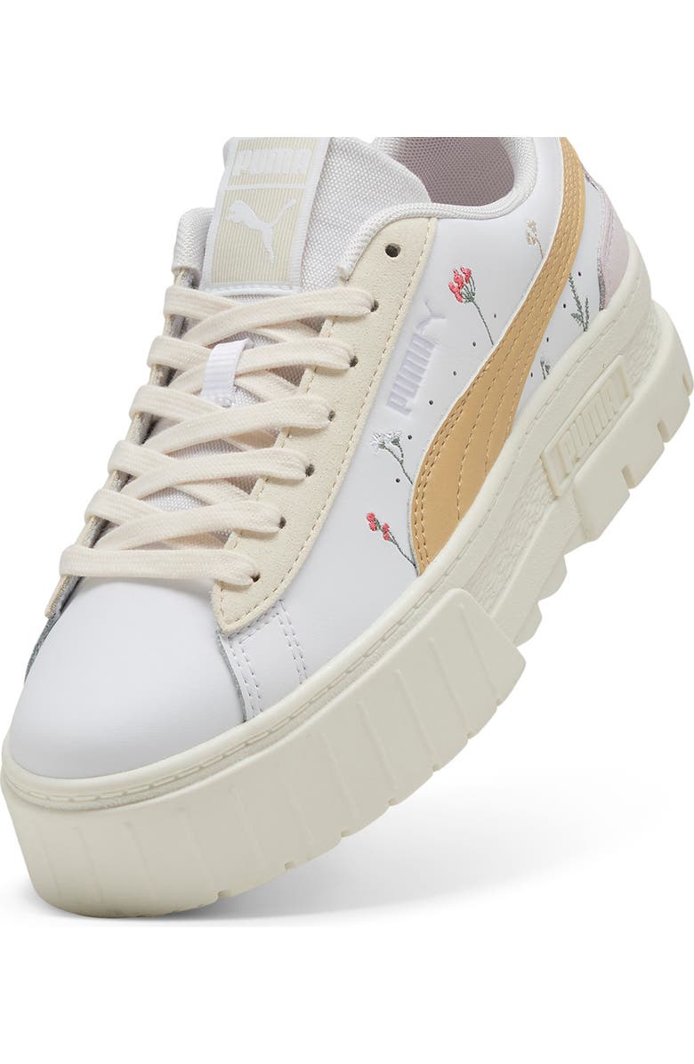 PUMA Mayze Classic Platform Sneaker, Alternate, color, Puma White-White