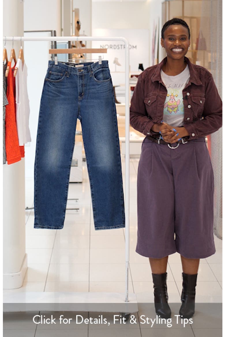 Easy High Waist Dad Jeans video
