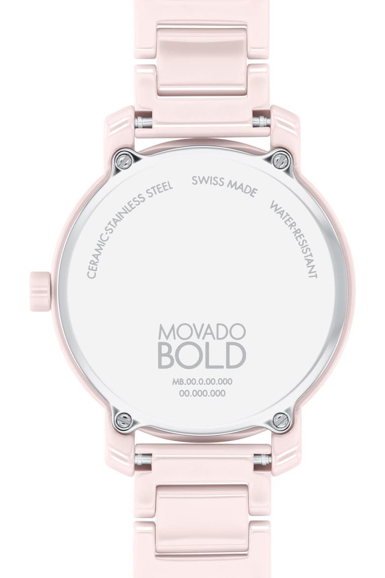 Bold Evolution 2.0 Bracelet Watch, 34mm, Alternate, color, BLUSH