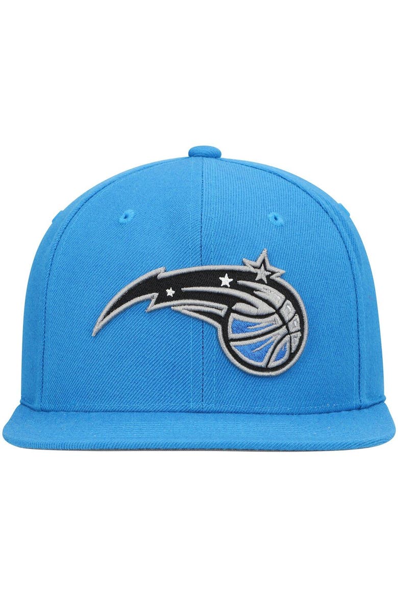 Men's Mitchell & Ness Blue Orlando Magic Ground 2.0 Snapback Hat, Alternate, color, Blue