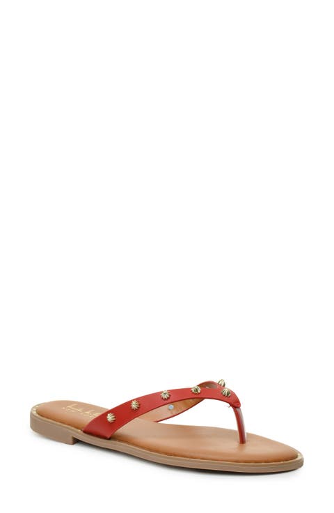 Studded Thong Sandal (Women)