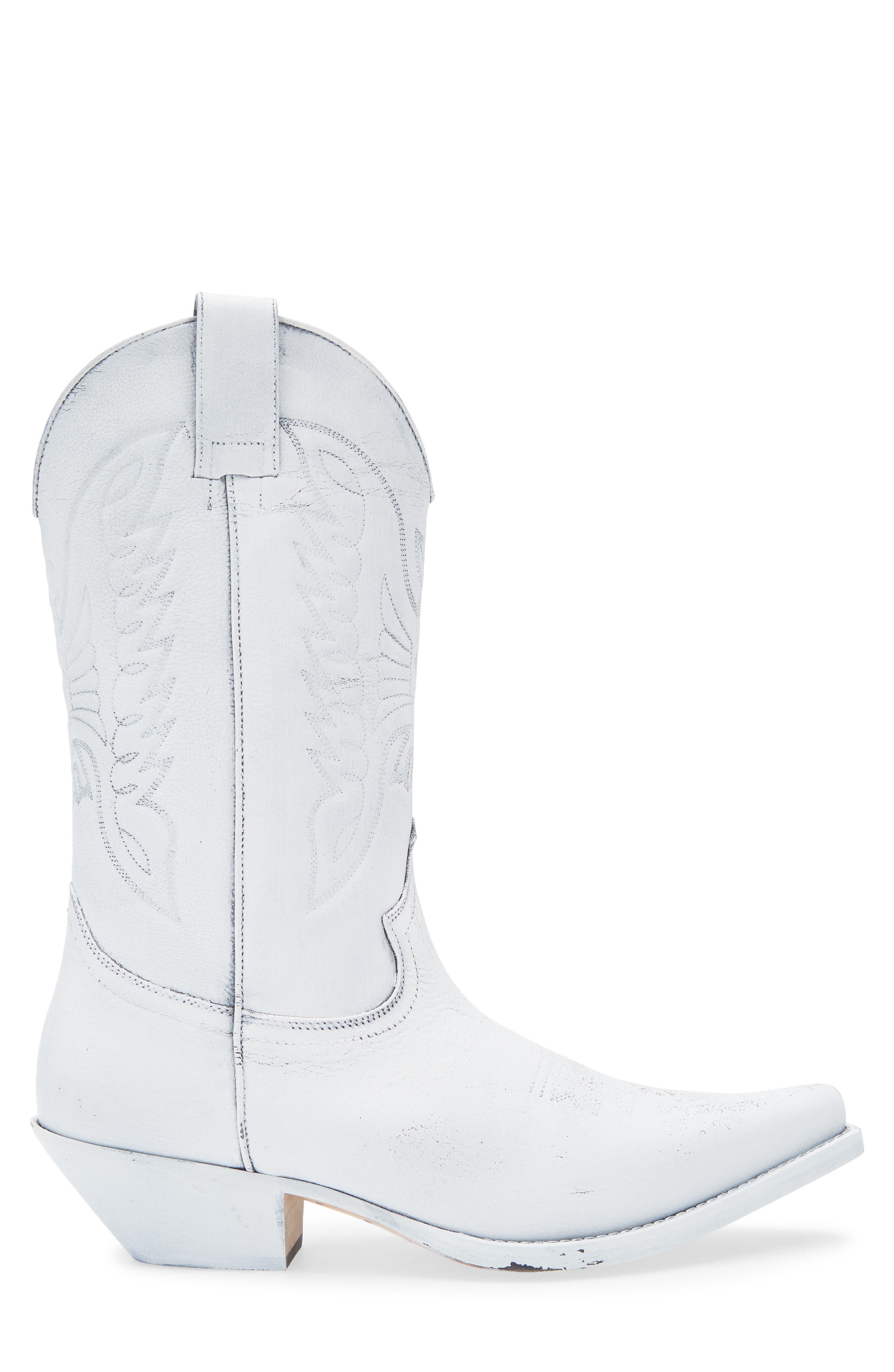 MM6 Maison Margiela Painted Cowboy Boot, Alternate, color, 