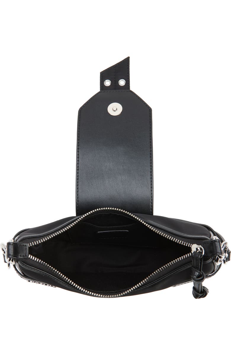 Ganni Bucky Small Nylon Crossbody Bag, Alternate, color,