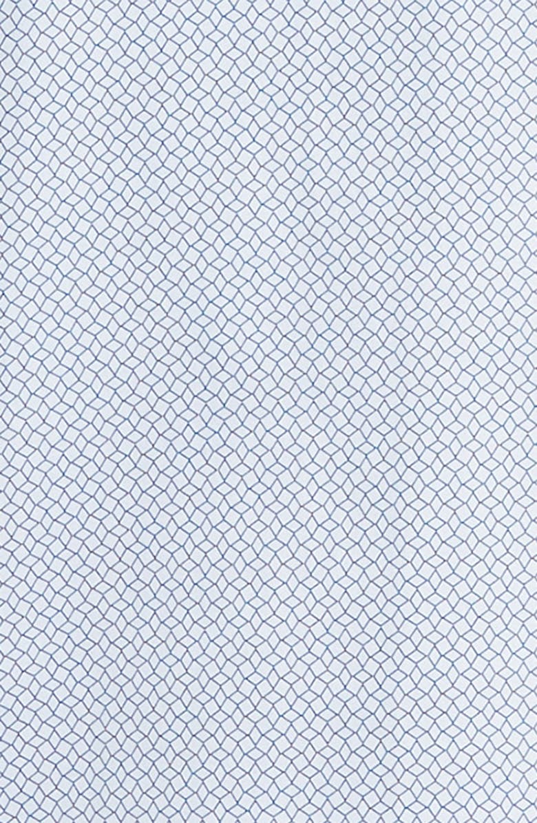 Ted Baker London Slim Fit Geo Print Button-Up Shirt, Alternate, color, 