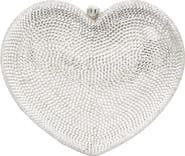 JUDITH LEIBER COUTURE Lamour Petite Coeur Heart Clutch
