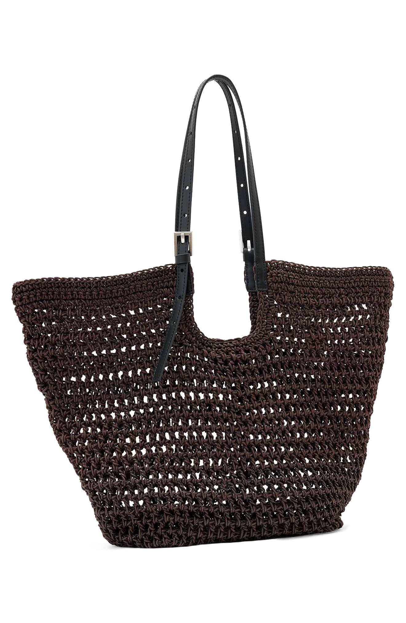 Ara Cotton Tote, Alternate, color, BURNT UMBER RED