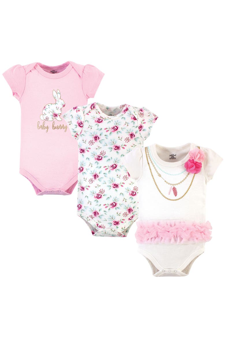 Cotton Single-Piece Clothing, Main, color, Baby Bunny