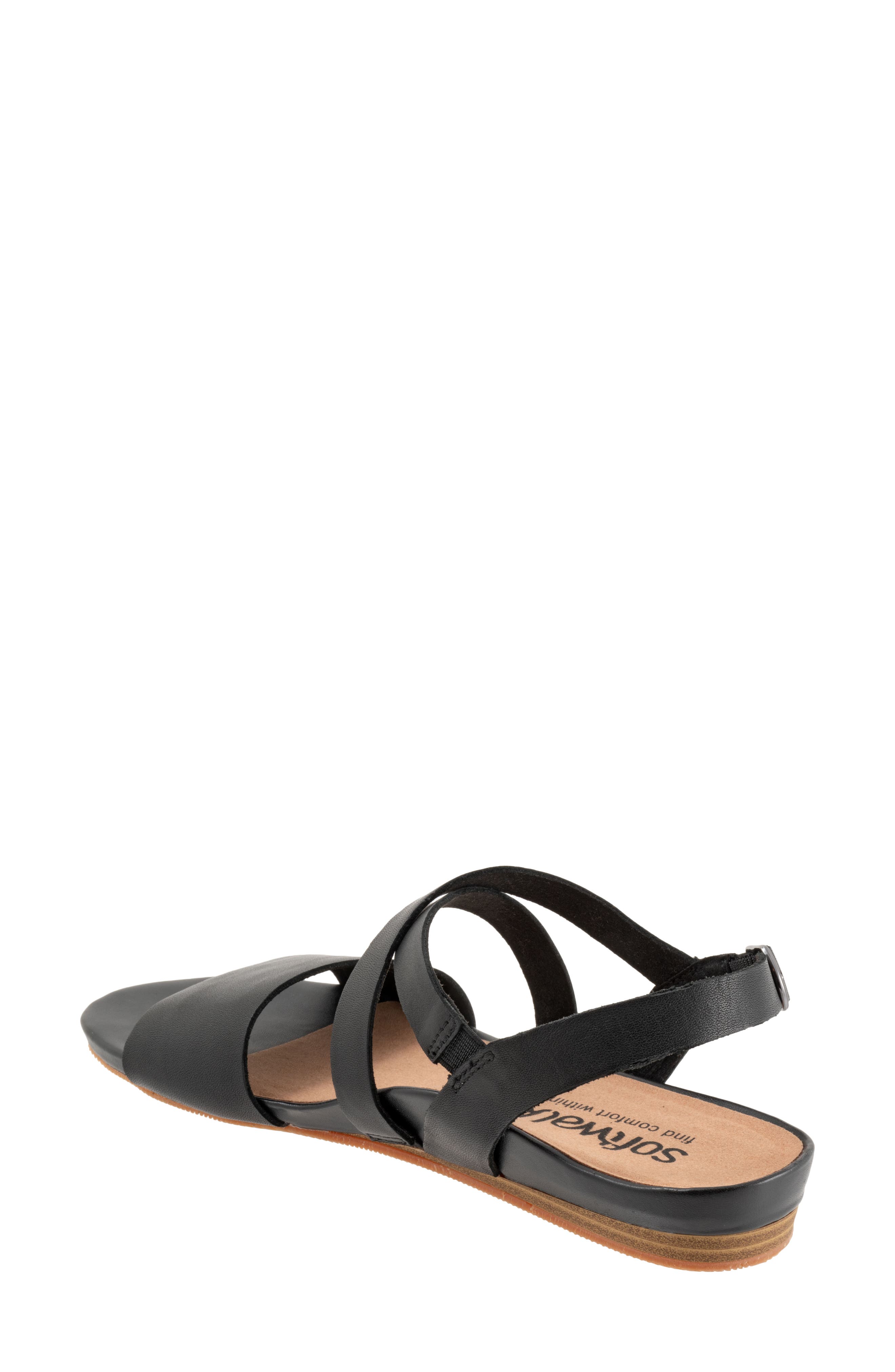 SoftWalk<sup>®</sup> Cali Sandal, Alternate, color, Black