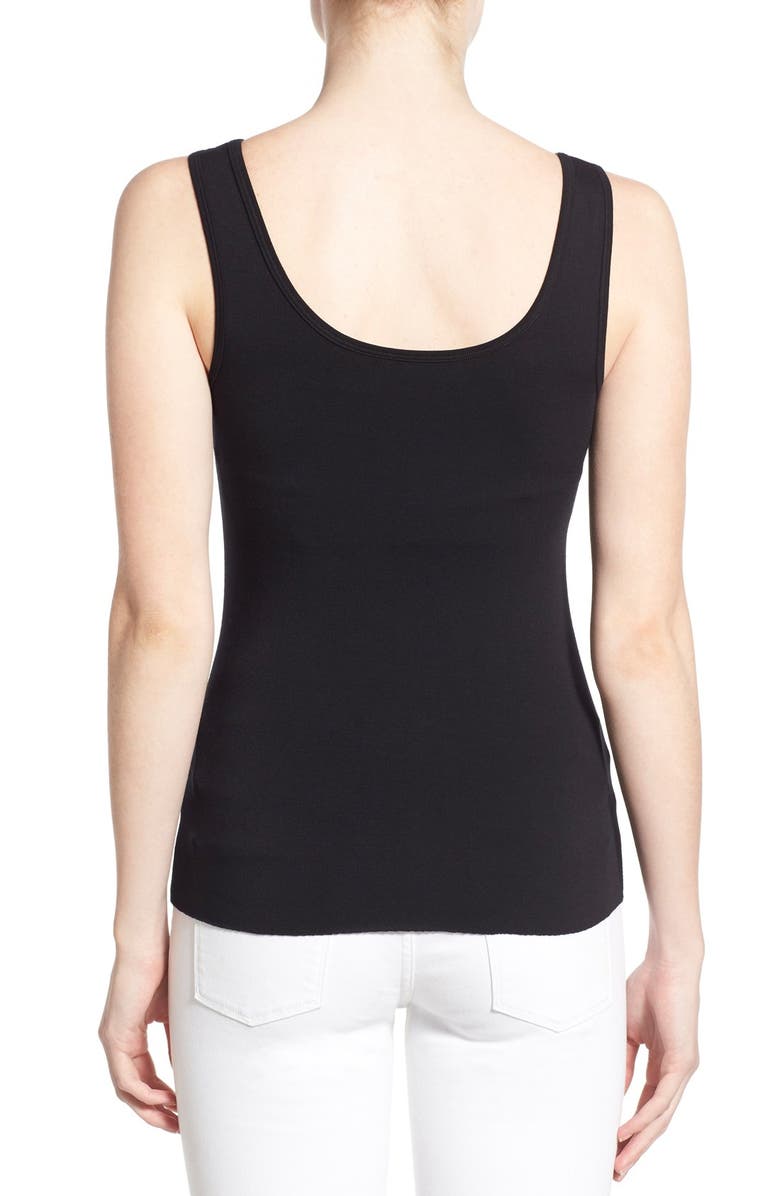 Bailey 44 'Fonda' Faux Leather Front Tank, Alternate, color, 