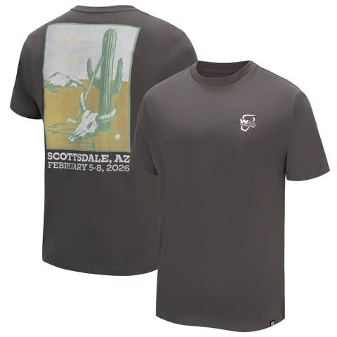 Men's FootJoy Gray WM Phoenix Open Cactus T-Shirt