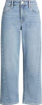 CITY BLUES Forward Seam Crop Jeans