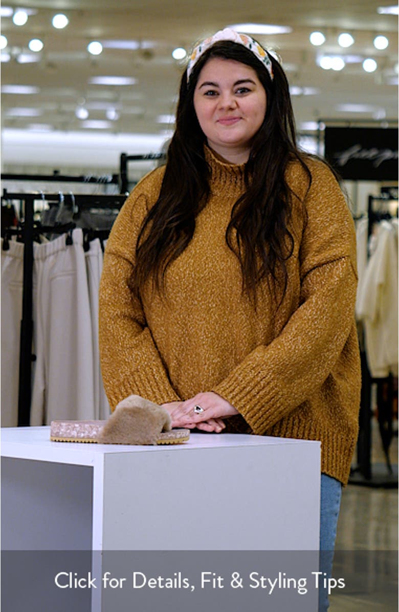 San Ysidro Genuine Shearling Slide Sandal, sales video thumbnail