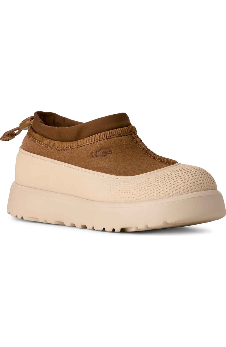 UGG<sup>®</sup> Kids' Tasman Waterproof Hybrid Slip-On, Main, color, Chestnut / Whitecap