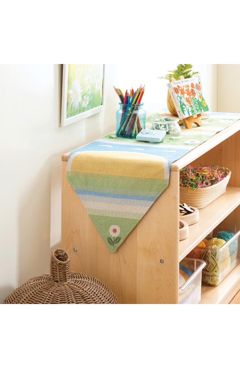 Kaplan Early Learning Company Spring Decorative Runner, Alternate, color, Multicolored