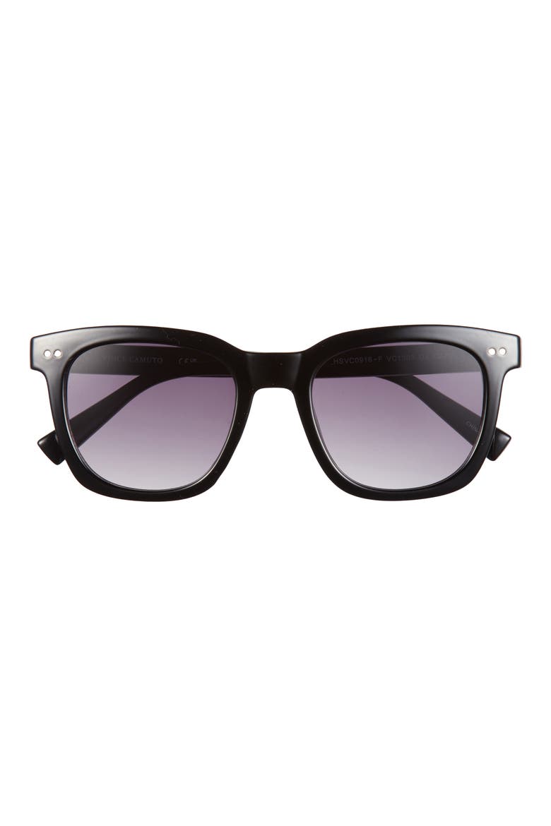 Square Sunglasses, Main, color, BLACK