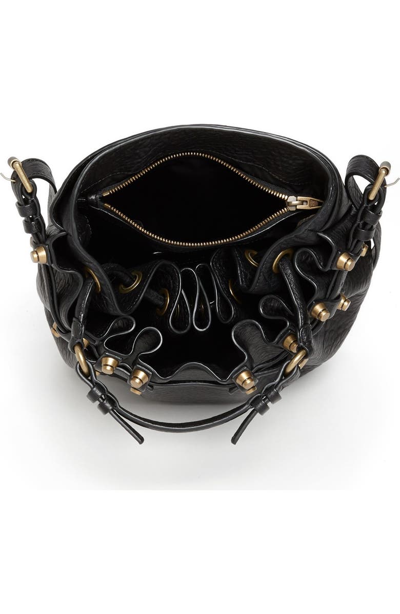 Alexander Wang 'Diego' Leather Bucket Bag, Alternate, color,