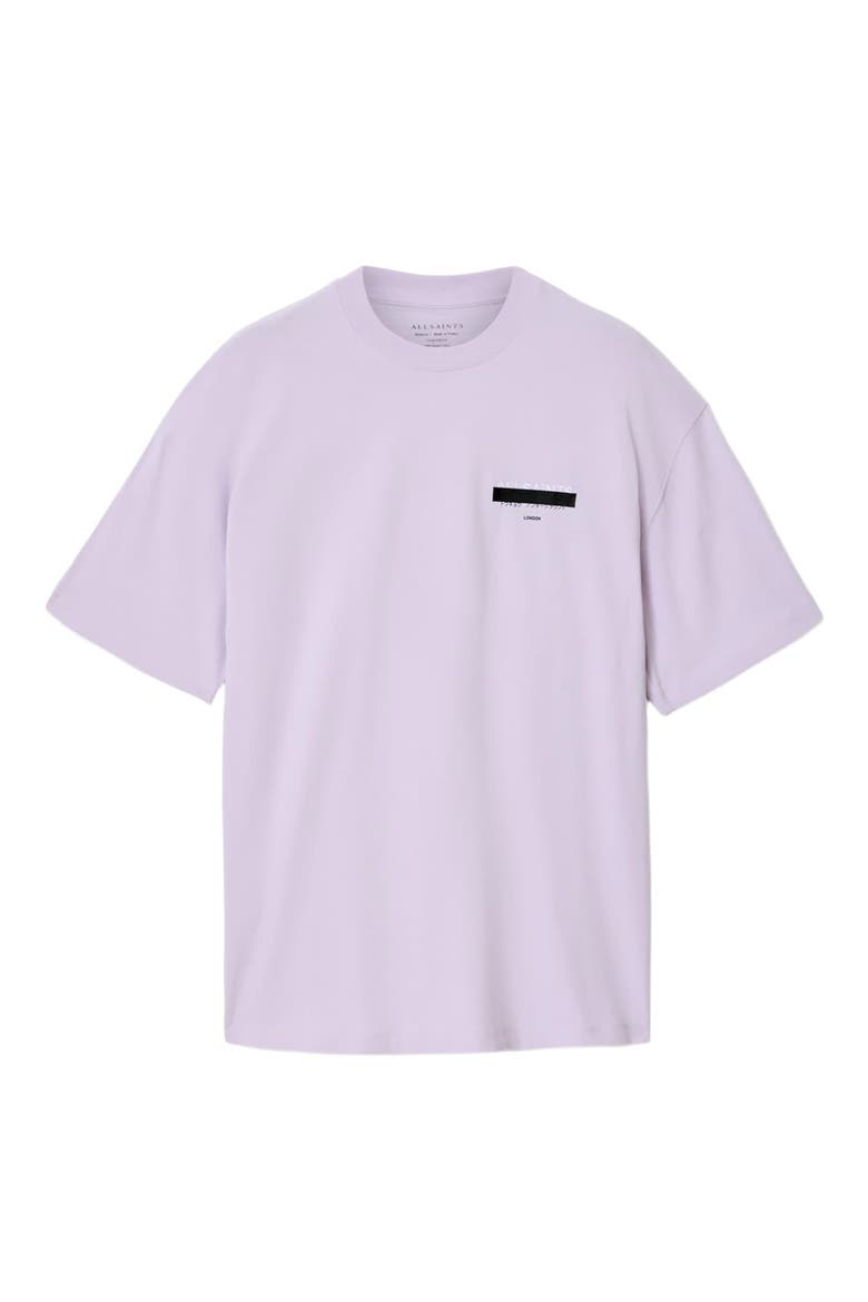 Redact Embroidered Graphic T-Shirt, Alternate, color, PARMA PURPLE