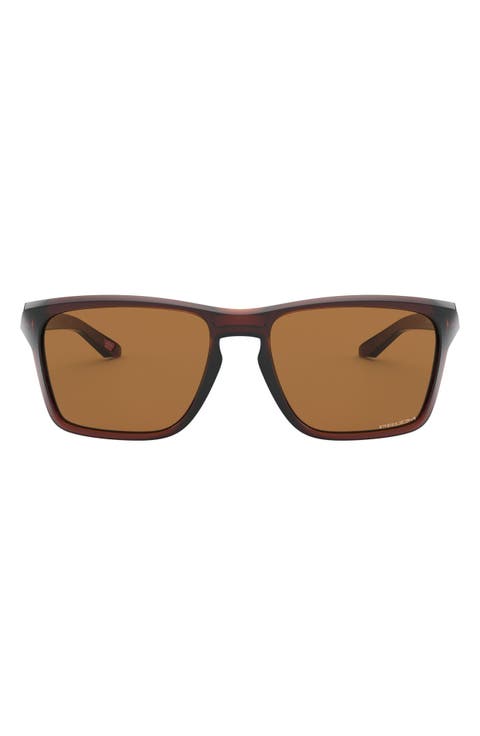Sylas 57mm Rectangular Sunglasses