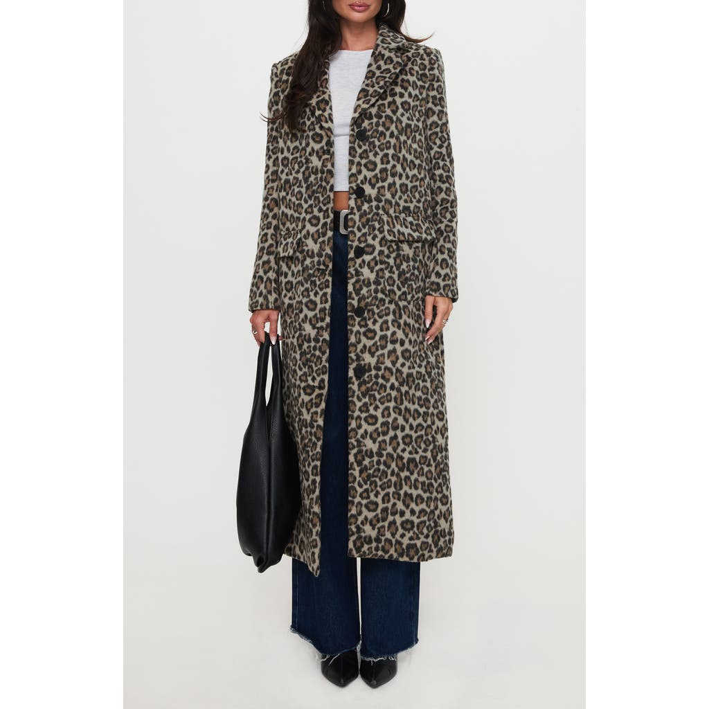 Shop Princess Polly Cosmo Leopard Sport Coat