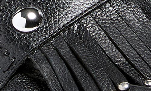 Cinq À Sept Gina Hardware Kiltie Loafer In Black