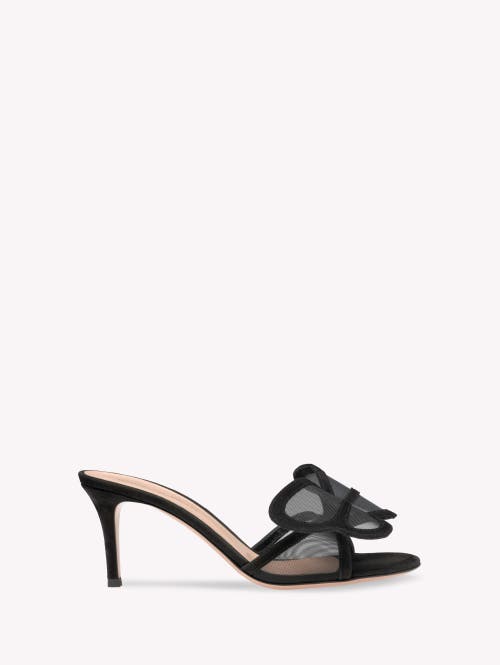 Gianvito Rossi Open Toe High Heel Sandals In Black
