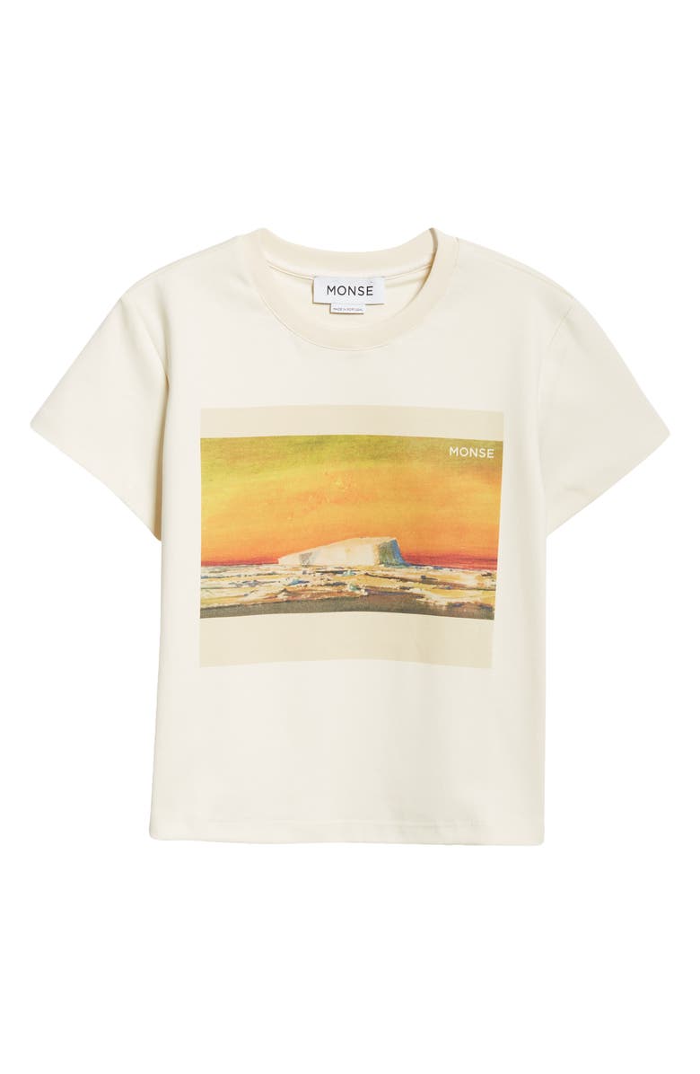 MONSE Postcard Print Cotton Graphic T-Shirt, Alternate, color, 