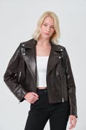 FURNIQ UK Charlotte Leather Jacket