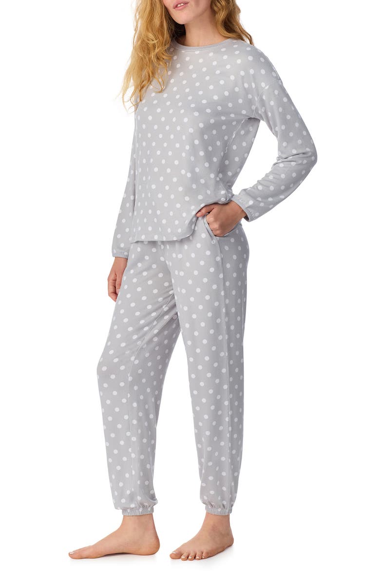 print pajamas, Alternate, color, GREY DOT