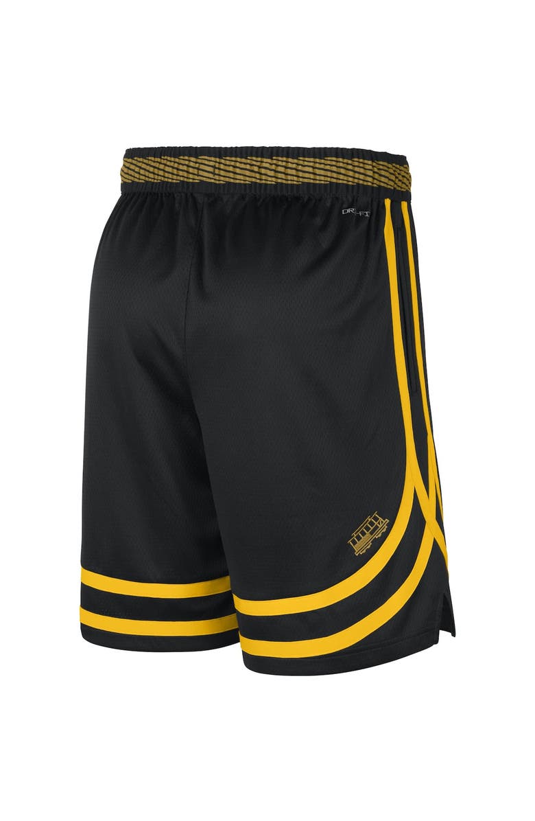 Nike Men's Nike  Black Golden State Warriors 2023/24 City Edition Swingman Shorts, Alternate, color, 