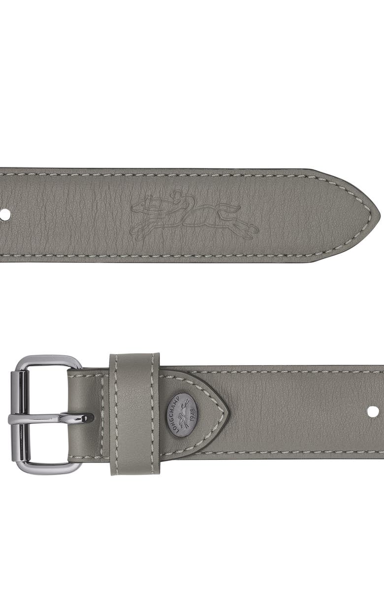 Longchamp Leather Belt, Alternate, color, 