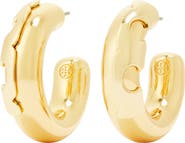 Tory Burch Kira Essential Hoop Earrings