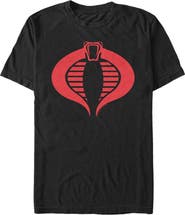 GI Joe Men's GI Joe Cobra Logo Graphic Tee