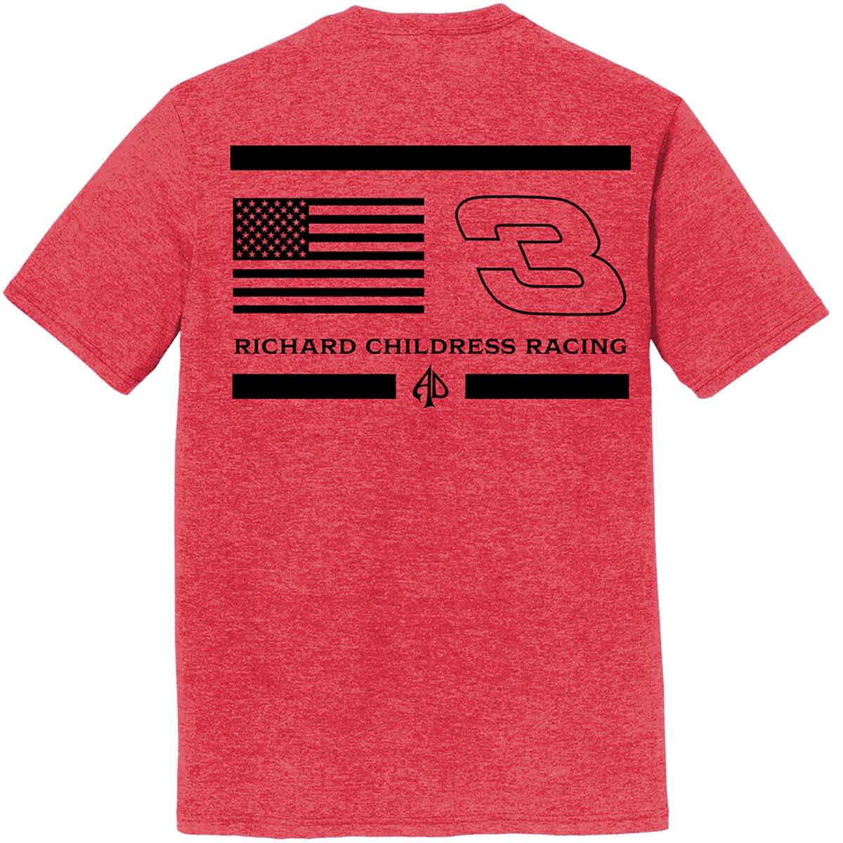 NASCAR Men's Richard Childress Racing Team Collection Heather Red ...