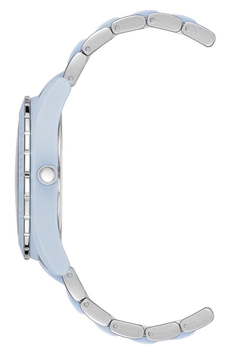 Anne Klein Considered Solar Recycled Ocean Plastic Bracelet Watch, 38.5mm, Alternate, color, 