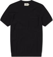 The Normal Brand Waffle Stitch Short Sleeve Sweater