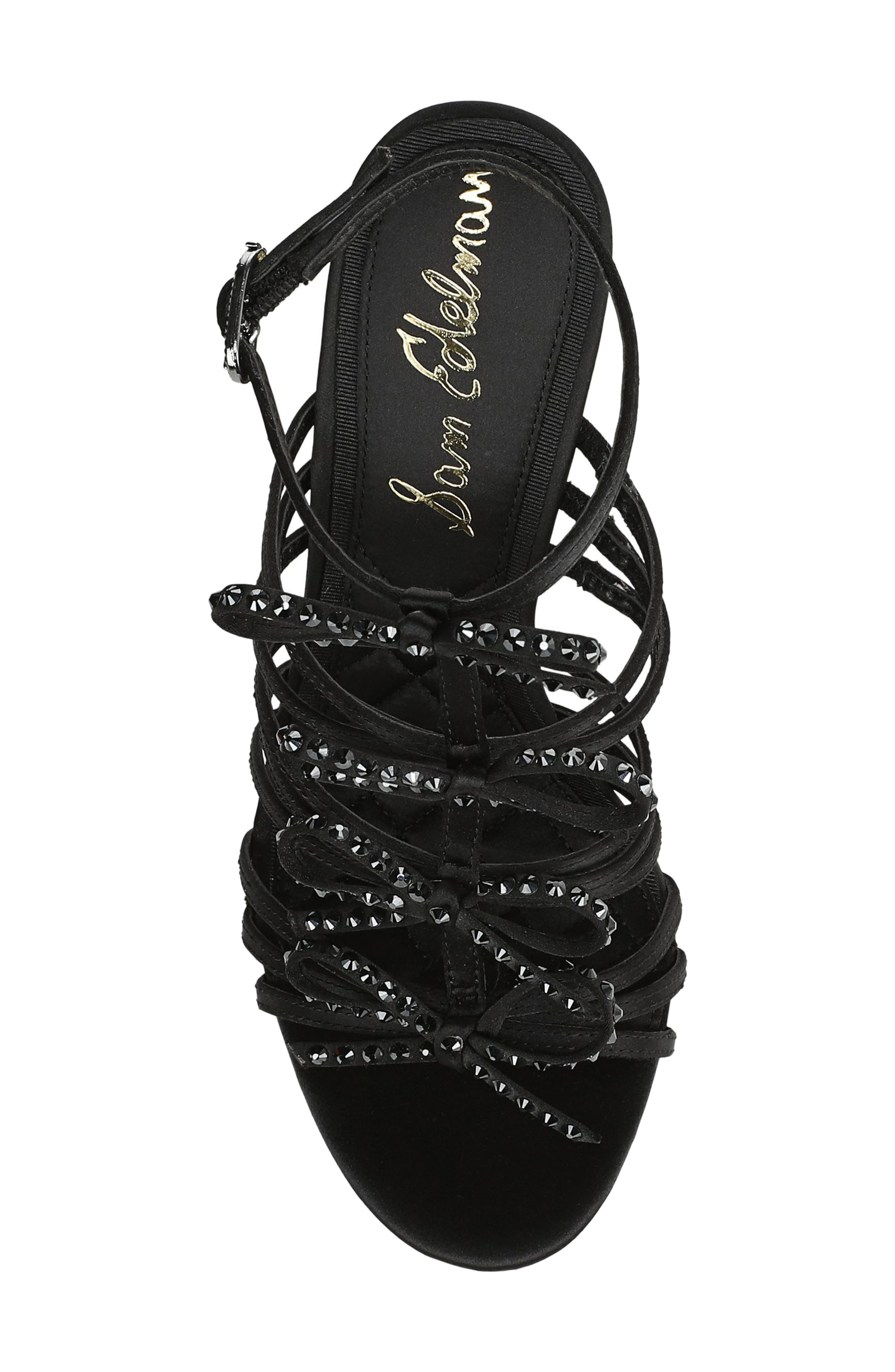 Sam Edelman Iman Ankle Strap Sandal, Alternate, color, Black