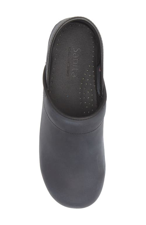 Sanita Professional Leather Clog In Purple