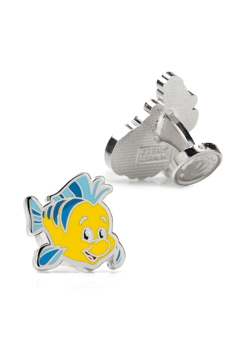 Flounder & Sebastian Cuff Links, Alternate, color, YELLOW